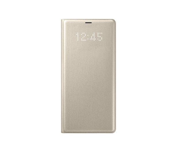 ETUI LED View Cover do Samsung Galaxy Note 8 zlote - 377865 - zdjęcie
